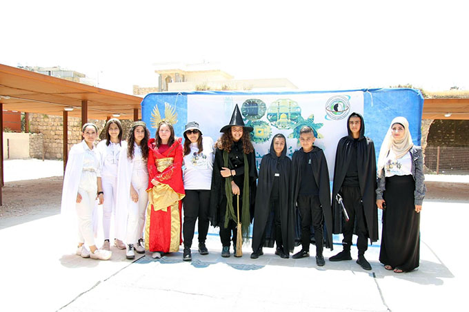 طلّاب طبقة الثوامن من اعدادية دار التربية والعلوم بجولة استكشافية لمعالم جلجولية 